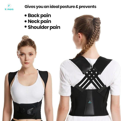 Premium Adjustable Posture Corrector Belt - Back Pain Relief Support for Men & Women