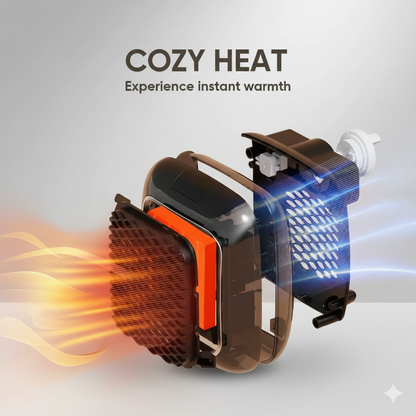 Mini Ceramic Heater Quiet and Space Saving