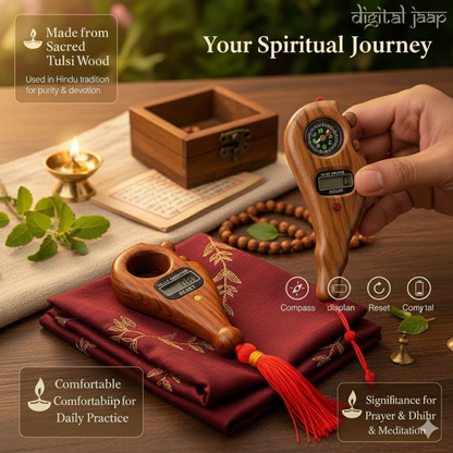 Tulsi Mala Mantra Digital Jaap Counter