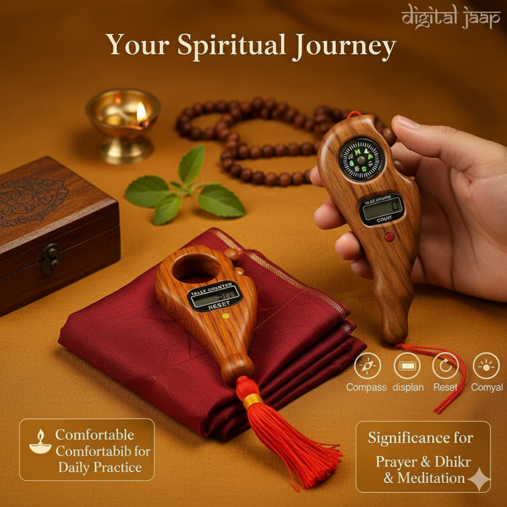 Tulsi Mala Mantra Digital Jaap Counter