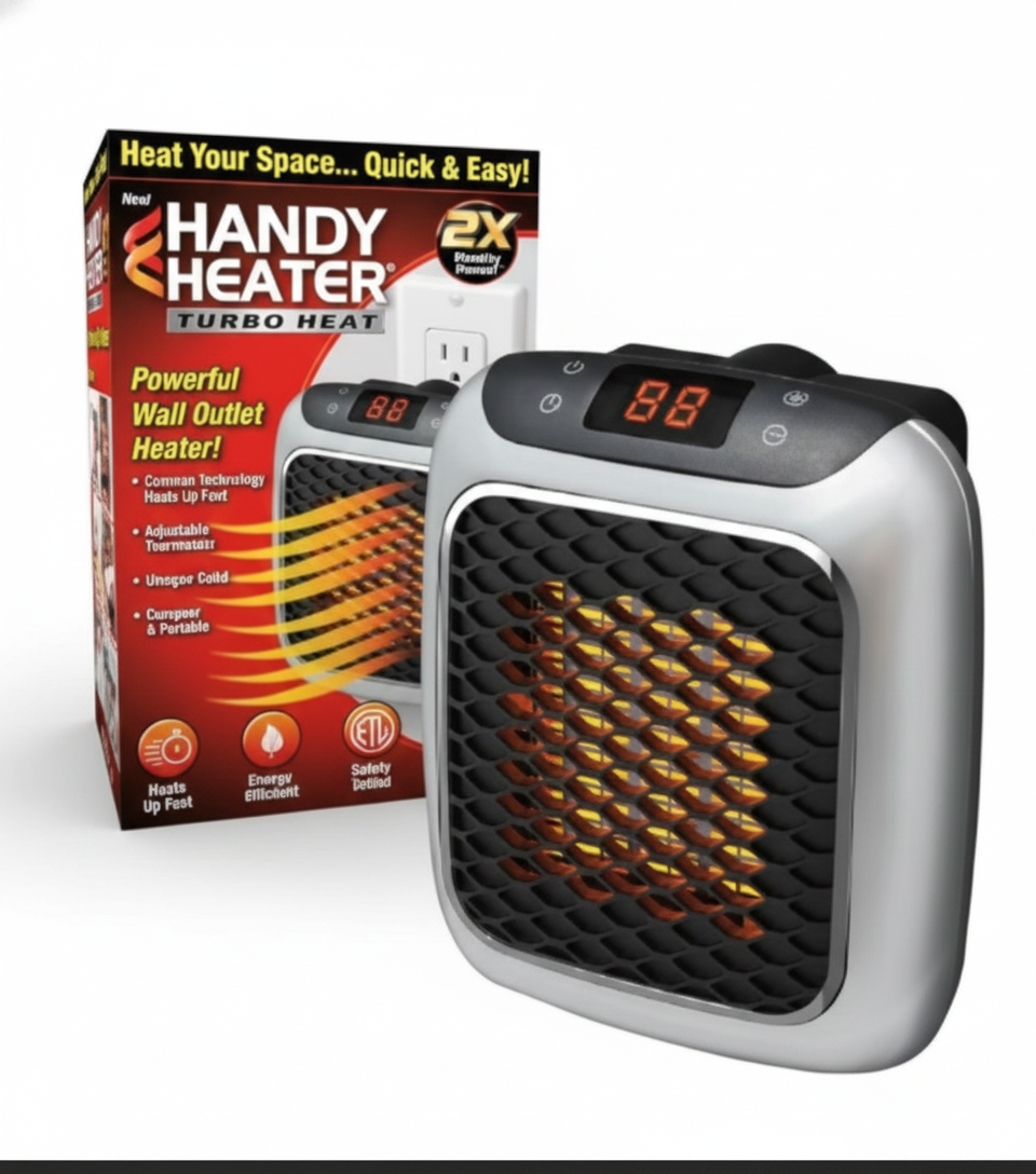 Mini Ceramic Heater Quiet and Space Saving