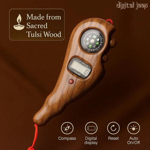 Tulsi Mala Mantra Digital Jaap Counter